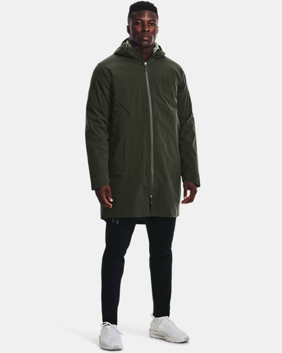 Men's UA Storm ColdGear® Infrared Down 3-in-1 Jacket, Green, pdpMainDesktop image number 2